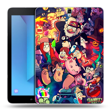 Силиконовый чехол на Samsung Galaxy Tab S3 с принтом Gravity Falls Гравити Фолз Силиконовый чехол на Samsung Galaxy Tab S3 с принтом Gravity Falls Гравити Фолз