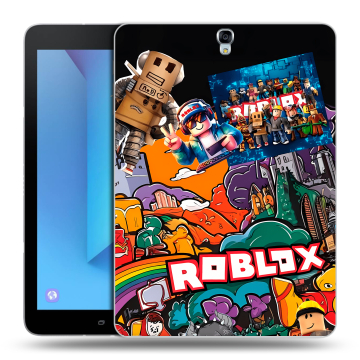 Силиконовый чехол на Samsung Galaxy Tab S3 с принтом Roblox Роблокс Силиконовый чехол на Samsung Galaxy Tab S3 с принтом Roblox Роблокс