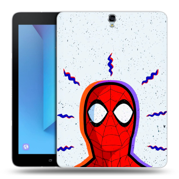 Силиконовый чехол на Samsung Galaxy Tab S3 с принтом Spiderman Человек паук