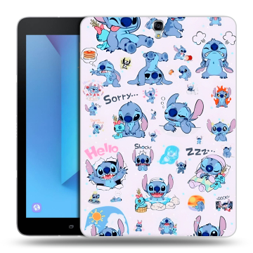 Силиконовый чехол на Samsung Galaxy Tab S3 с принтом Лило и Стич Силиконовый чехол на Samsung Galaxy Tab S3 с принтом Лило и Стич