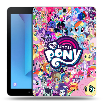 Силиконовый чехол на Samsung Galaxy Tab S3 с принтом My little pony Дружба чудо Силиконовый чехол на Samsung Galaxy Tab S3 с принтом My little pony Дружба чудо