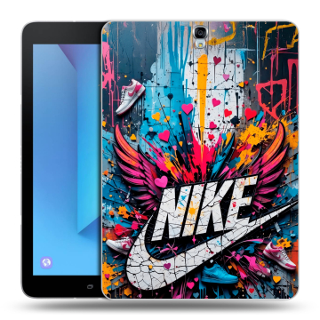Силиконовый чехол на Samsung Galaxy Tab S3 с принтом Nike Найк Силиконовый чехол на Samsung Galaxy Tab S3 с принтом Nike Найк
