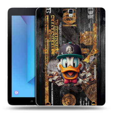 Силиконовый чехол на Samsung Galaxy Tab S3 с принтом Дональд Дак Доллар Силиконовый чехол на Samsung Galaxy Tab S3 с принтом Дональд Дак Доллар