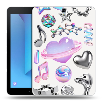 Силиконовый чехол на Samsung Galaxy Tab S3 с принтом Y2K