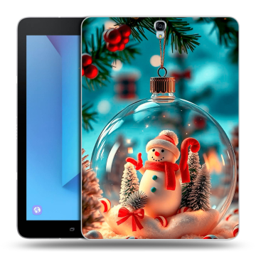 Силиконовый чехол на Samsung Galaxy Tab S3 с принтом Новый год