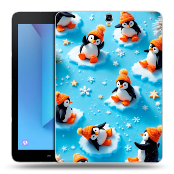 Силиконовый чехол на Samsung Galaxy Tab S3 с принтом Новый год