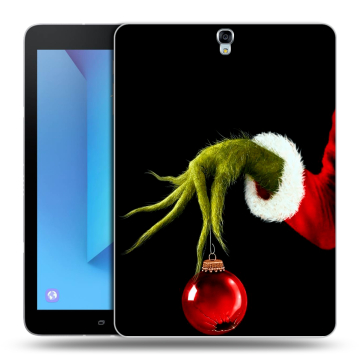 Силиконовый чехол на Samsung Galaxy Tab S3 с принтом Новый год Гринч