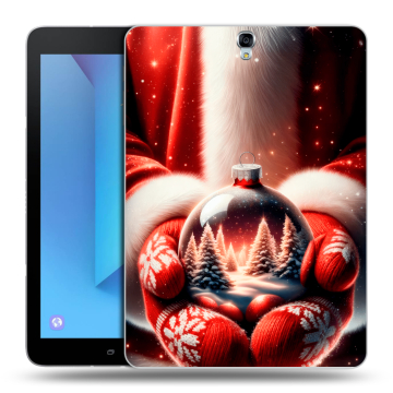 Силиконовый чехол на Samsung Galaxy Tab S3 с принтом Новый год
