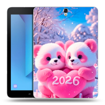 Силиконовый чехол на Samsung Galaxy Tab S3 с принтом Новый год