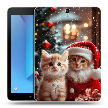 Силиконовый чехол на Samsung Galaxy Tab S3 с принтом Новый год