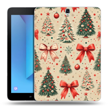 Силиконовый чехол на Samsung Galaxy Tab S3 с принтом Новый год