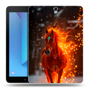 Силиконовый чехол на Samsung Galaxy Tab S3 с принтом Новый год