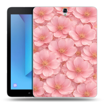 Силиконовый чехол на Samsung Galaxy Tab S3 с принтом женский