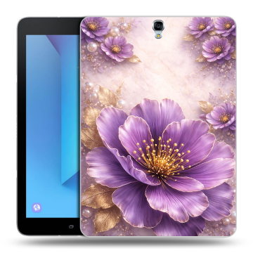 Силиконовый чехол на Samsung Galaxy Tab S3 с принтом женский