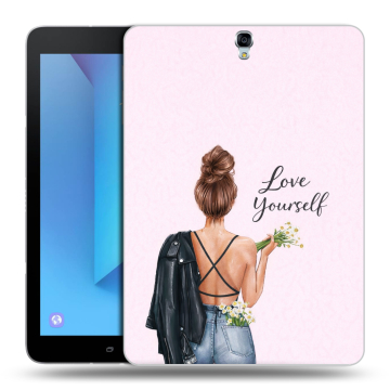 Силиконовый чехол на Samsung Galaxy Tab S3 с принтом женский Силиконовый чехол на Samsung Galaxy Tab S3 с принтом женский