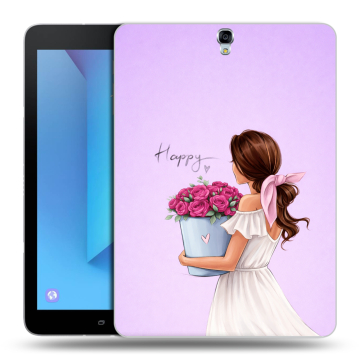 Силиконовый чехол на Samsung Galaxy Tab S3 с принтом женский Силиконовый чехол на Samsung Galaxy Tab S3 с принтом женский
