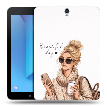 Силиконовый чехол на Samsung Galaxy Tab S3 с принтом женский Силиконовый чехол на Samsung Galaxy Tab S3 с принтом женский
