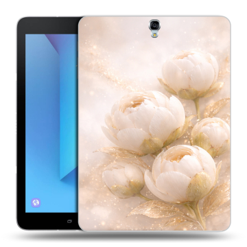 Силиконовый чехол на Samsung Galaxy Tab S3 с принтом женский