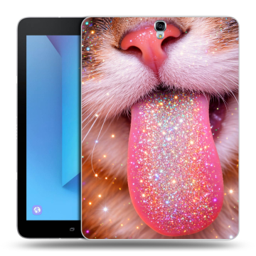 Силиконовый чехол на Samsung Galaxy Tab S3 с принтом для девочек