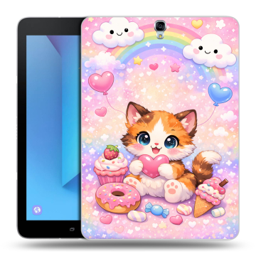 Силиконовый чехол на Samsung Galaxy Tab S3 с принтом для девочек Силиконовый чехол на Samsung Galaxy Tab S3 с принтом для девочек