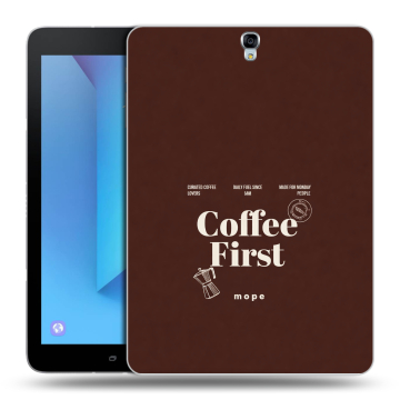 Силиконовый чехол на Samsung Galaxy Tab S3 с принтом женский