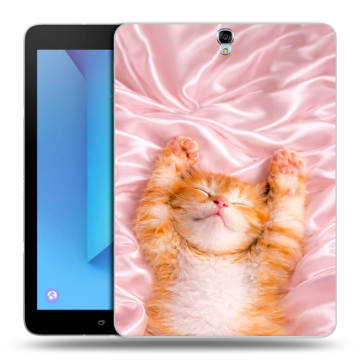 Силиконовый чехол на Samsung Galaxy Tab S3 с принтом женский