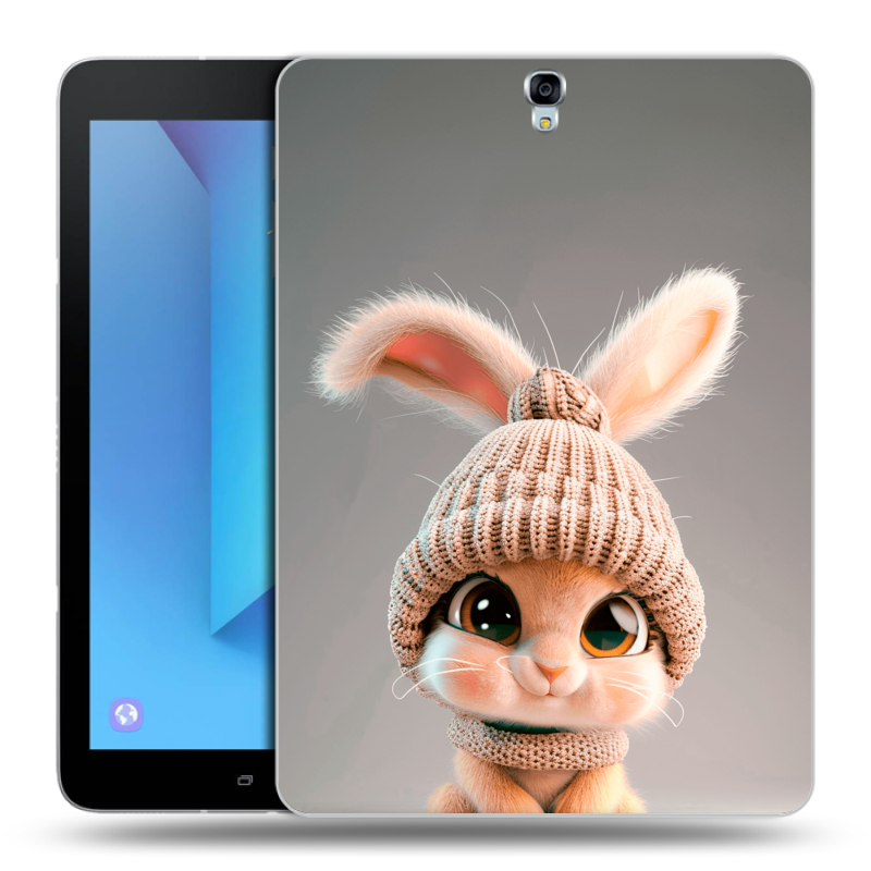 Силиконовый чехол на планшета Samsung Galaxy Tab S3 с принтом Кролик Силиконовый чехол на планшета Samsung Galaxy Tab S3 с принтом Кролик
