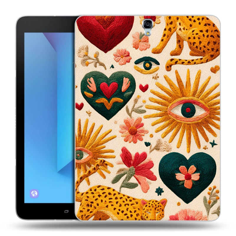Силиконовый чехол на Samsung Galaxy Tab S3 с принтом Модный принт Силиконовый чехол на Samsung Galaxy Tab S3 с принтом Модный принт