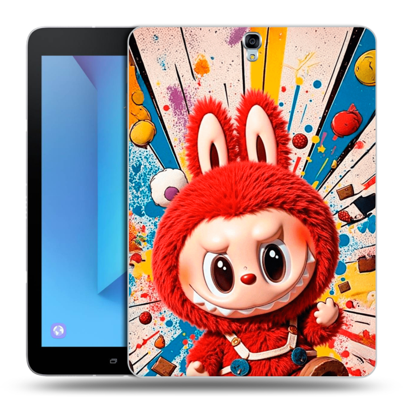 Силиконовый чехол на Samsung Galaxy Tab S3 с принтом Labubu Лабубу Силиконовый чехол на Samsung Galaxy Tab S3 с принтом Labubu Лабубу