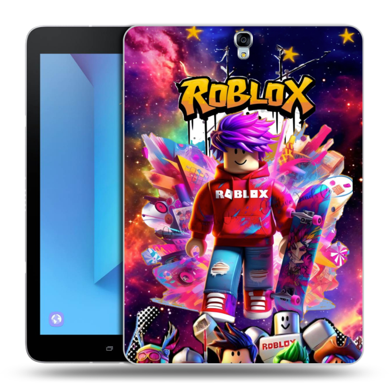 Силиконовый чехол на Samsung Galaxy Tab S3 с принтом Roblox Роблокс Силиконовый чехол на Samsung Galaxy Tab S3 с принтом Roblox Роблокс