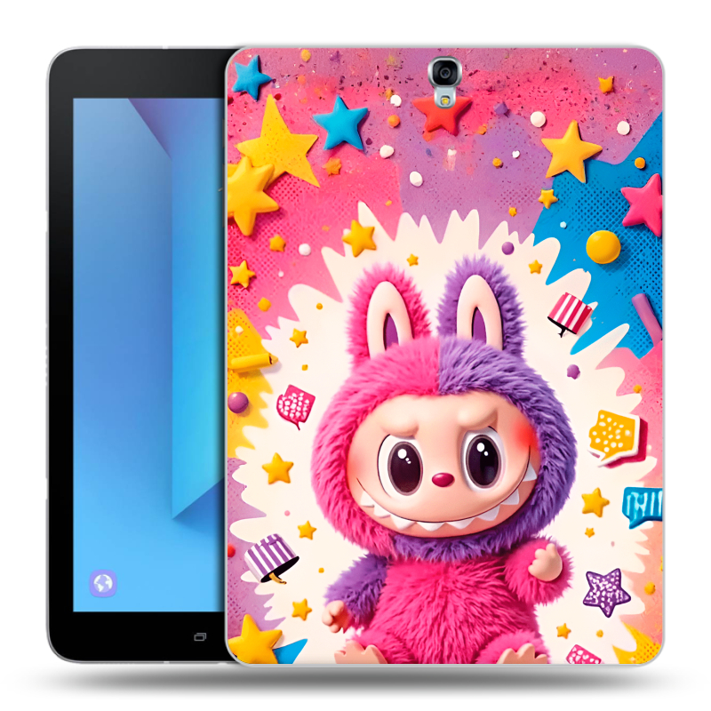 Силиконовый чехол на Samsung Galaxy Tab S3 с принтом Labubu Лабубу Силиконовый чехол на Samsung Galaxy Tab S3 с принтом Labubu Лабубу