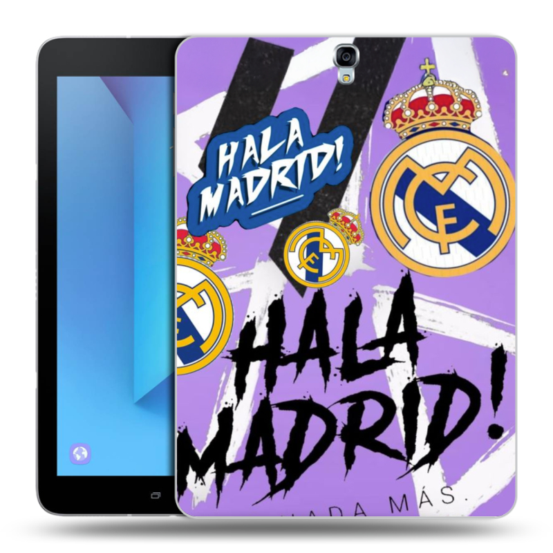 Силиконовый чехол на Samsung Galaxy Tab S3 с принтом Real Madrid Реал Мадрид Силиконовый чехол на Samsung Galaxy Tab S3 с принтом Real Madrid Реал Мадрид
