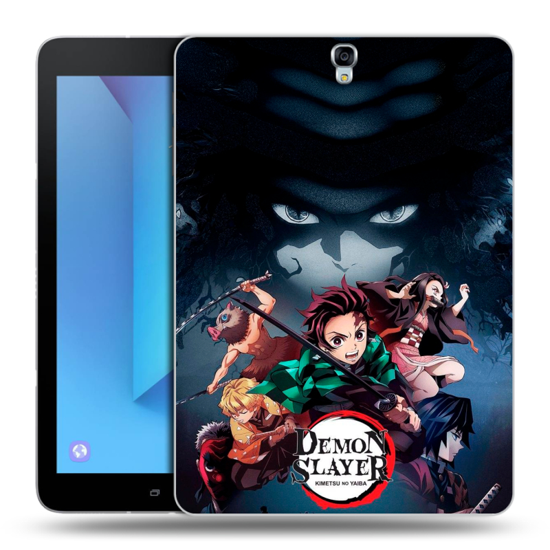 Силиконовый чехол на Samsung Galaxy Tab S3 с принтом Demon Slayer Клинок рассекающий демонов Силиконовый чехол на Samsung Galaxy Tab S3 с принтом Demon Slayer Клинок рассекающий демонов