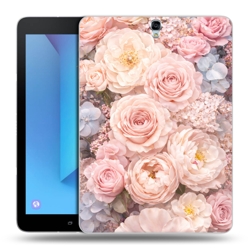Силиконовый чехол на Samsung Galaxy Tab S3 с принтом женский Силиконовый чехол на Samsung Galaxy Tab S3 с принтом женский