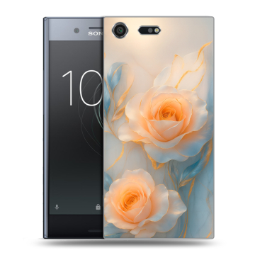 Силиконовый чехол на Sony Xperia XZ Premium с принтом Женский Силиконовый чехол на Sony Xperia XZ Premium с принтом Женский