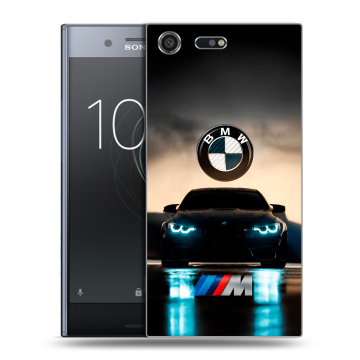 Силиконовый чехол на Sony Xperia XZ Premium с принтом БМВ BMW Силиконовый чехол на Sony Xperia XZ Premium с принтом БМВ BMW