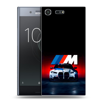 Силиконовый чехол на Sony Xperia XZ Premium с принтом БМВ BMW Силиконовый чехол на Sony Xperia XZ Premium с принтом БМВ BMW