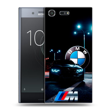 Силиконовый чехол на Sony Xperia XZ Premium с принтом БМВ BMW Силиконовый чехол на Sony Xperia XZ Premium с принтом БМВ BMW