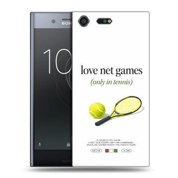 Силиконовый чехол на Sony Xperia XZ Premium с принтом для девочек