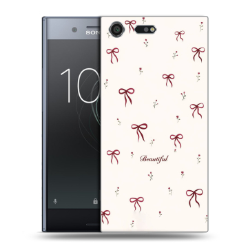 Силиконовый чехол на Sony Xperia XZ Premium с принтом для девочек Силиконовый чехол на Sony Xperia XZ Premium с принтом для девочек