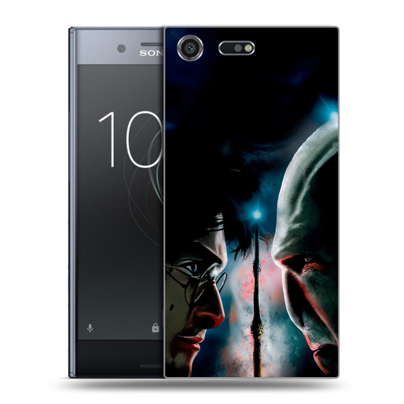 Силиконовый чехол на Sony Xperia XZ Premium с принтом Гарри Поттер Harry Potter Силиконовый чехол на Sony Xperia XZ Premium с принтом Гарри Поттер Harry Potter