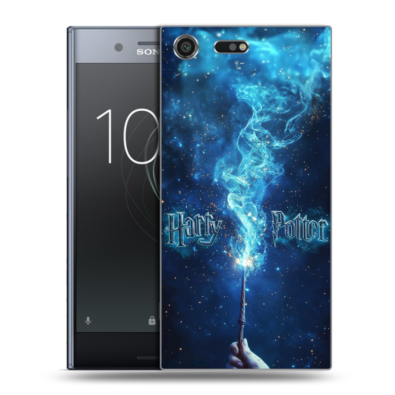 Силиконовый чехол на Sony Xperia XZ Premium с принтом Harry Potter Гарри Поттер Силиконовый чехол на Sony Xperia XZ Premium с принтом Harry Potter Гарри Поттер