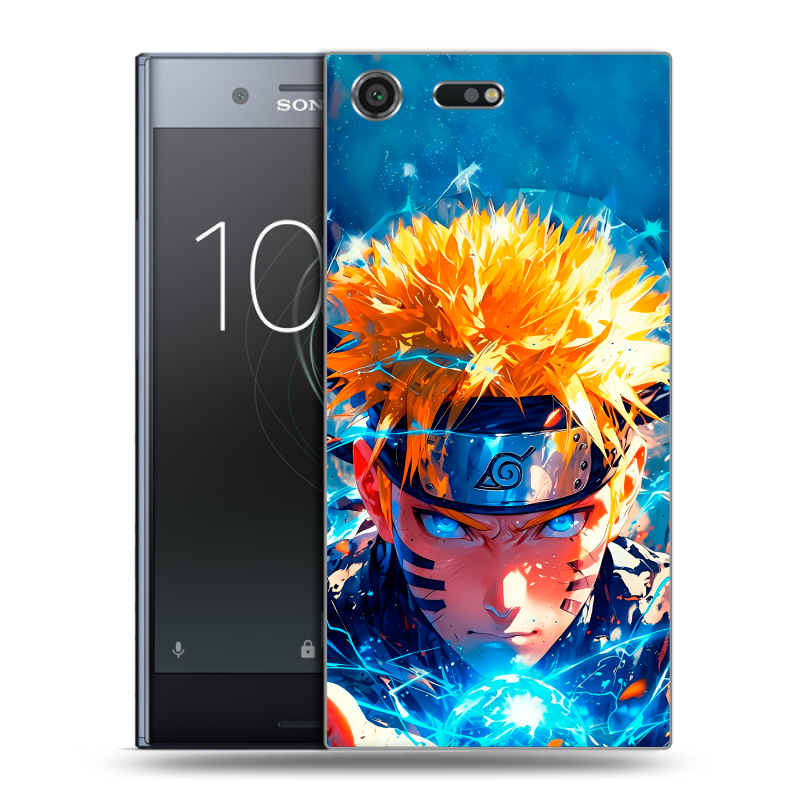 Силиконовый чехол на Sony Xperia XZ Premium с принтом Аниме Наруто Naruto Силиконовый чехол на Sony Xperia XZ Premium с принтом Аниме Наруто Naruto