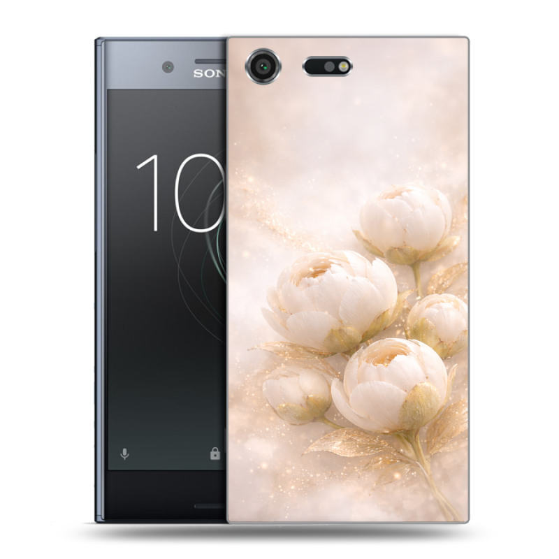 Силиконовый чехол на Sony Xperia XZ Premium с принтом женский Силиконовый чехол на Sony Xperia XZ Premium с принтом женский
