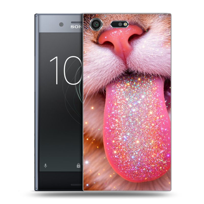 Силиконовый чехол на Sony Xperia XZ Premium с принтом для девочек Силиконовый чехол на Sony Xperia XZ Premium с принтом для девочек