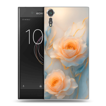 Пластиковый чехол на Sony Xperia XZs с принтом Женский