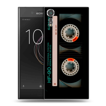 Пластиковый чехол на Sony Xperia XZs с принтом Кассета Пластиковый чехол на Sony Xperia XZs с принтом Кассета