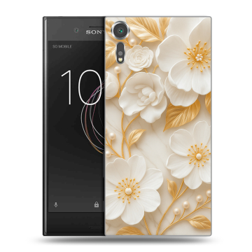 Пластиковый чехол на Sony Xperia XZs с принтом Цветы Пластиковый чехол на Sony Xperia XZs с принтом Цветы