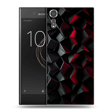 Пластиковый чехол на Sony Xperia XZs с принтом Абстракция Пластиковый чехол на Sony Xperia XZs с принтом Абстракция