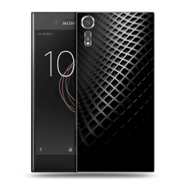 Пластиковый чехол на Sony Xperia XZs с принтом Текстура металла Пластиковый чехол на Sony Xperia XZs с принтом Текстура металла